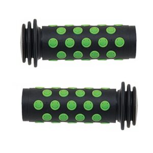 Coppia Manopole "Smile" per Bici Bimbi - Verde